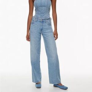 Denim forum aritzia lo-rise 80s comfy denim